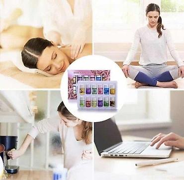 Difuzeri: SET ETERIČNIH ULJA ZA DIFUZER OSVEŽIVAČ 12KOM | Set aromaticnih - — 4