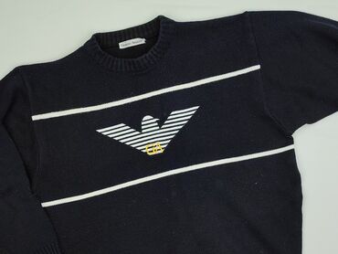 bluzy męskie abercrombie amp: Giorgio Armani, Sweter dla mężczyzn, rozmiar 4XL
