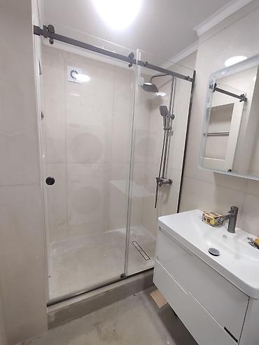 Душевые кабины: Душевая кабина Прямоугольная, Размер: 1 x 1 см, Высота поддона: 18 см,Покрытие: Другое покрытие — 20