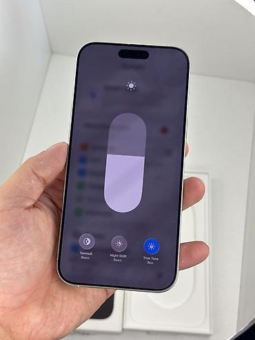 сигишуу видео: IPhone 16 Pro Max, Колдонулган, 256 ГБ, White Titanium, Куту, 93 % — 4