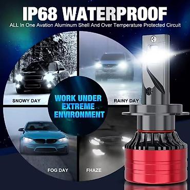 Ostala auto elektronika: Led sijalice za auto i motore Specifikacija Radni napon: DC 12-48V — 2