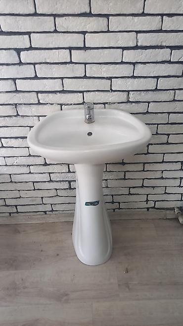 Çanaqlar, tülpanlar: Ayaqüstü lavabo – SEYAL - Material: sanitar porselen - Rəng: ağ - — 3