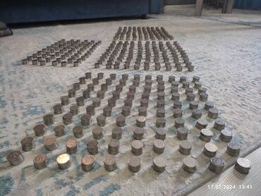 набор монет 50 лет победы: 10сомдук монеты сатыла