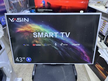 телевизор монитор: Телевизоры YASIN 43 дюймовый 110 см диагональ с интернетом!! Низкая
