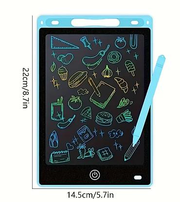 igracka laptop za decu: LCD tabla za pisanje i crtanje 8.5 inča sa olovkom - Višekratna tabla — 2