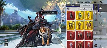 PUBG Mobile hesabı – yüksək səviyyəli, zəngin kolleksiya ferrari var