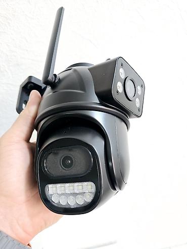 ptz kamera: 2 kamera Wi‑Fi PTZ açıq hava təhlükəsizlik kamerası - İki antenli — 1