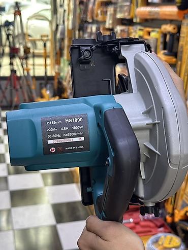 циркулярка пчелка: Циркулярная пила HS7000 - Диаметр диска: 185 мм - Питание: 220 В — 3