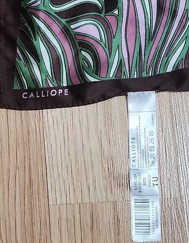 baş ortusu: CALLIOPE kvadrat şərf - Brend: CALLIOPE (etiket üzərində) - Forma — 5