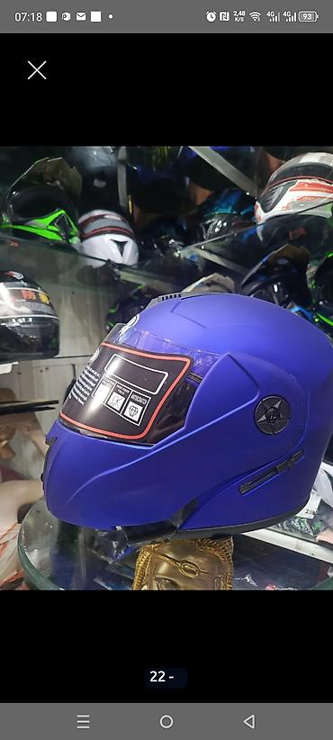 Moto dəbilqələr: 1 ci 2ci şəkildəki Moto Kaskalar 29-azn. 3cü 4-5-6-cı şəkildəki — 24