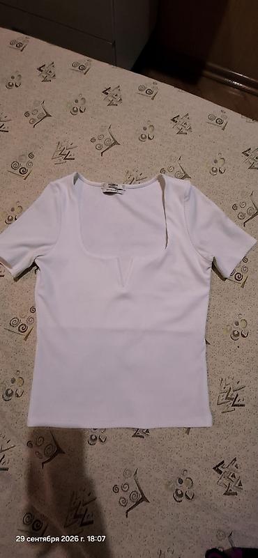 Рубашки и блузы: Pull&bearden qisagol koynek satilir.materiali strecdi,sinesi — 3