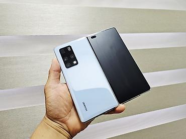 note 2: Huawei Mate X2, Б/у, 256 ГБ, цвет - Голубой, 2 SIM, 1 SIM — 1