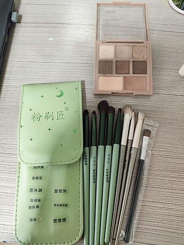 Косметика: Набор для макияжа глаз и щёк (нейтральные оттенки) В составе: - — 4