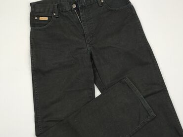 spódnice jeansowe czarne hm: Jeansy, Wrangler, L, stan - Bardzo dobry