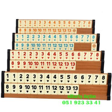 Digər idman və istirahət malları: Star VIP Okey dəsti satışda! Ən yüksək keyfiyyətli VIP okey dəsti — 5