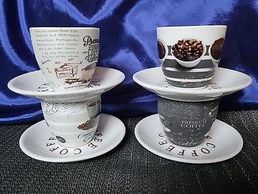 Kuhinjski setovi: Solje nove,vintaz za kafu. Pakovanje solja za kafu,porcelanske sa — 6