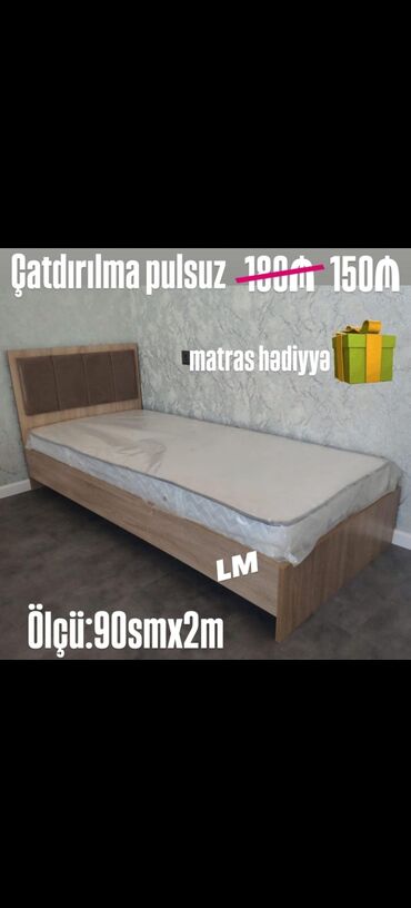 Dolablar: Təknəfərlik çarpayı, Bazasız, Matras ilə, Siyirməsiz, Rusiya