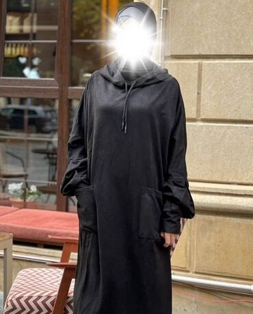 Hicab: Hicab paltarları. Panço, makaronka don, yupka dəst, anqorka geyim — 21