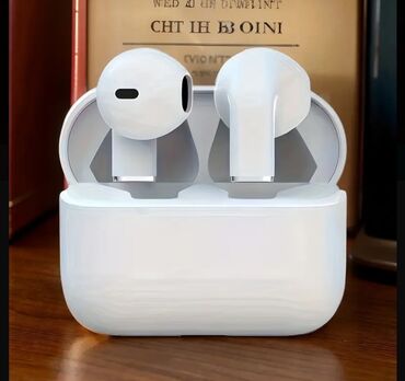 mikro naushnik: Yeni Simsiz (Bluetooth) Qulaqcıqlar, Apple, rəng - Ağ