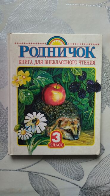 дневник 3: "РОДНИЧОК" книга для внеклассного чтения. За 3 класс. (б/у) в отличном