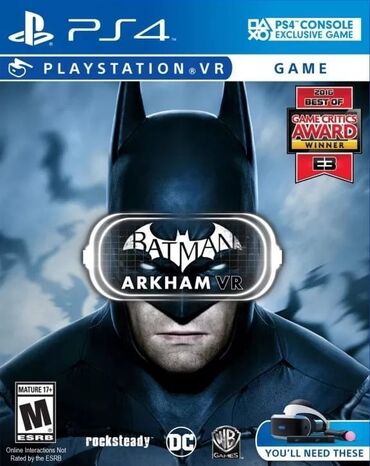 god war ps4: Ps4 batman arkham VR