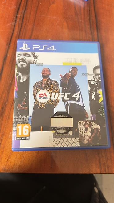 game stic: EA Sports UFC 4 для PlayStation 4 (диск, коробка с обложкой). - — 1