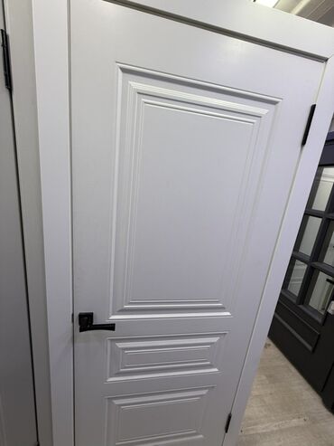 пластиковые двери межкомнатные: Межкомнатная глухая дверь, Окрашенная, цвет - Белый, 200 *