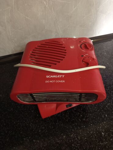 увлажнитель и очиститель воздуха 2 в 1: Жылуулук желдеткичтери Scarlett, Үстөл үчүн