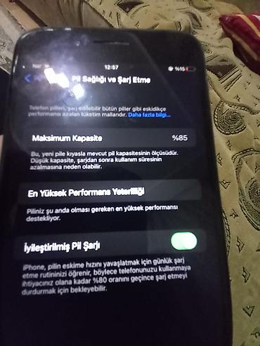 Apple iPhone: IPhone 8 Plus, 64 GB, Qara, Barmaq izi — 6