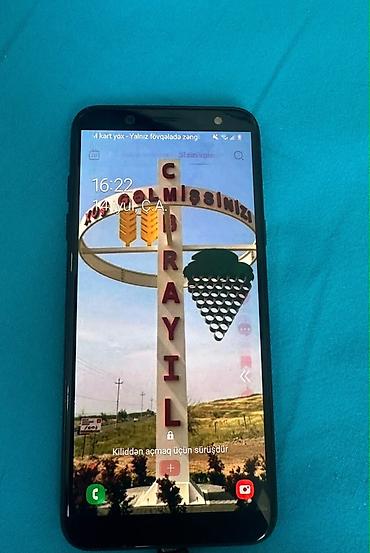 Samsung Galaxy A6, 32 GB, rəng - Qara, Barmaq izi lalafo.az -da Samsung Galaxy A6, 32 GB, rəng - Qara, Barmaq izi