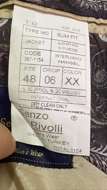 Kostyumlar: Kostyum, Demisezon, rəng - Boz — 7