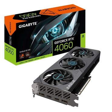 Видеокарты: Видеокарта, Б/у, Gigabyte, GeForce RTX, 8 ГБ, Для ПК