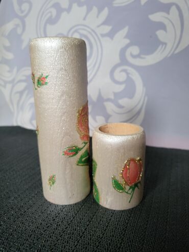 Sveće i svećnjaci: Set svećnjaka, bоја - Šareno, Novo na lalafo.rs — 5 Sveće i svećnjaci: Set svećnjaka, bоја - Šareno, Novo — 5