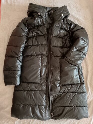 Пуховики и зимние куртки: Пуховик, По колено, С капюшоном, 3XL (EU 46)