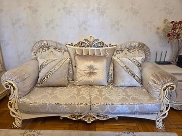 Mebel: İşlənmiş, Klassik divan, Divan, Bazasız, Açılmayan — 3