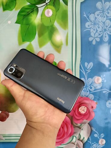 Мобильные телефоны: Xiaomi, Redmi Note 10, Б/у, 64 ГБ, цвет - Черный, 2 SIM