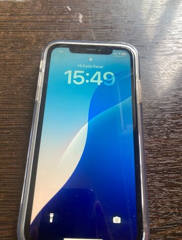 İnformatika: IPhone 11, 128 GB, White Titanium, Barmaq izi, Face ID