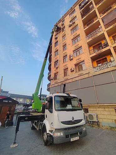 panorama 2008: Avtokran-səbət (aerial platform) xidməti - Avtomaşın üzərində — 3