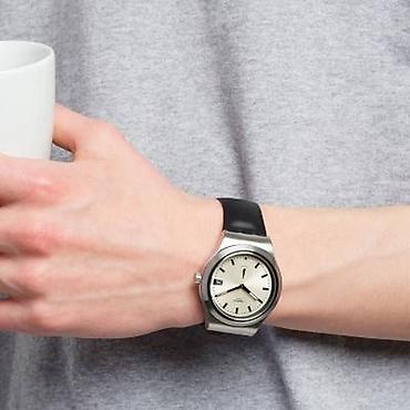 forma herbi: İşlənmiş, Qol saatı, Swatch, rəng - Gümüşü — 1