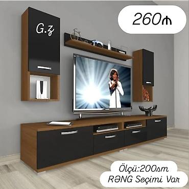 mebel trimo: *Yeni✨Tv Stend 260Azn* ✔️İstehsal Rusiya Laminat 18/lik qalınlıqda — 1