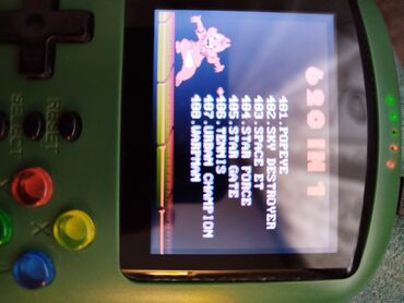 Digər oyun və konsollar: Portativ retro oyun konsolu 620 ədəd oyun var, səs artırıb azaltma — 12