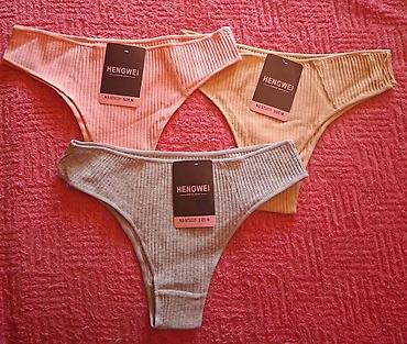 velicima: Rib čipkaste ženske gaćice – HENGWEI - Model: tangice/briefs sa — 3