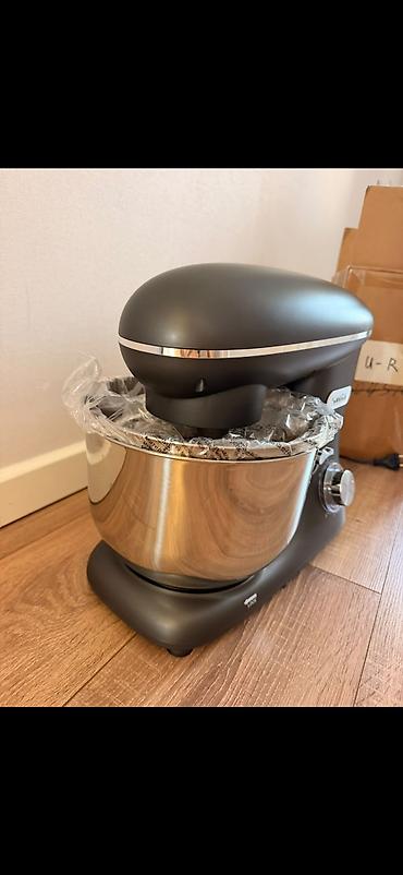 silver love mixer: SanLida stasionar mikser - Rəng: mat tünd boz (metallik xrom — 2