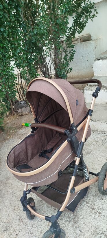 Коляски: Коляска, цвет - Коричневый — 5
