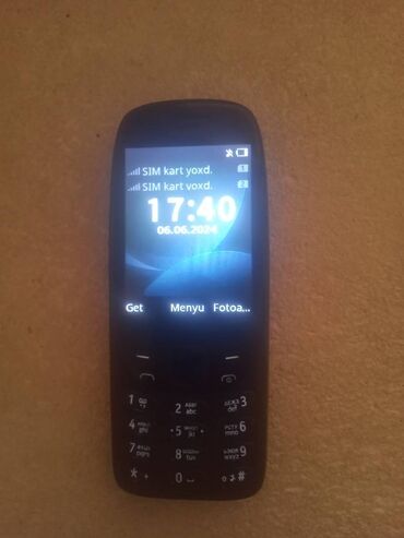 40 azn telefonlar: Nokia 2.1, 2 GB, rəng - Qara, Düyməli, İki sim kartlı