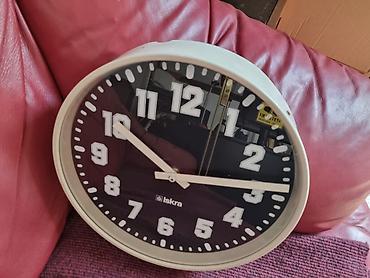 ISKRA VELIKI PERONSKI SAT 32CM 2 | Stari peronski ( železnički )