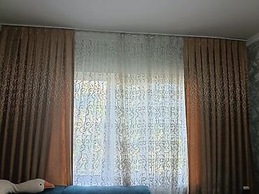 шторы в бишкеке фото и цены: Комплект штор, Сатин, С тюлем в комплекте, Готовое изделие, Б/у, Для зала — 1