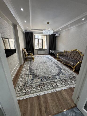 сдаю квартиру кызыл аскере: 3 комнаты, 128 м², Элитка, 4 этаж, Евроремонт