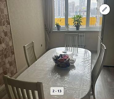 Посуточная аренда квартир: 2 комнаты, 7 мкр, Телевизор — 6
