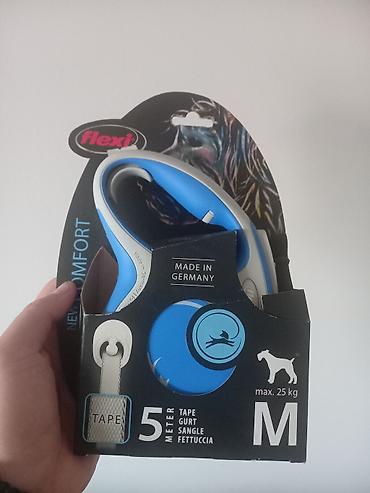 pojilica za macke: Flexi New Comfort – automatska povodac traka za pse, veličina M - — 1